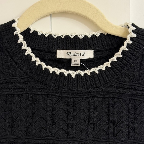 NWT Madewell Mixed-Stitch Sleeveless
Sweater XL - Picture 4 of 7